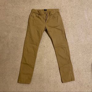 J. Crew Men’s “The Driggs” Brown Jeans